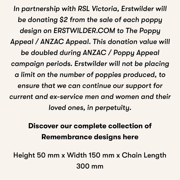 New in Box Erstwilder Set Necklace AND matching earrings🪻💜 Poppy Field - Picture 8 of 8